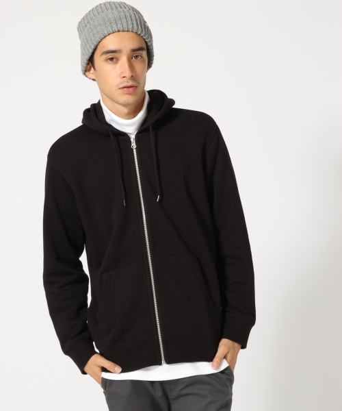 RAGEBLUE（レイジブルー）の「＜KARUTSUMUGI糸使用＞スウェットZIPパーカ/735252（パーカー・メンズ・グレー/ブラック/オリーブ・LARGE/MEDIUM）」の11枚目の写真