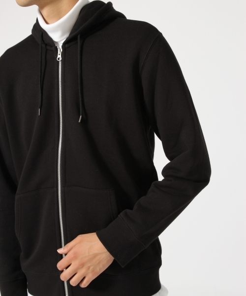 RAGEBLUE（レイジブルー）の「＜KARUTSUMUGI糸使用＞スウェットZIPパーカ/735252（パーカー・メンズ・グレー/ブラック/オリーブ・LARGE/MEDIUM）」の5枚目の写真