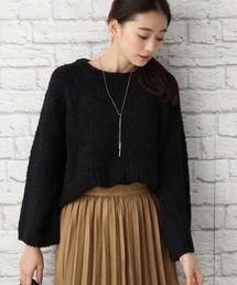LEPSIM | 3Gクルーネックフェザープルオーバー　742592(ニット/セーター)