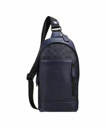 COACH | マンハッタン スリング パック シグネチャー コーテッド キャンバス(ショルダーバッグ)