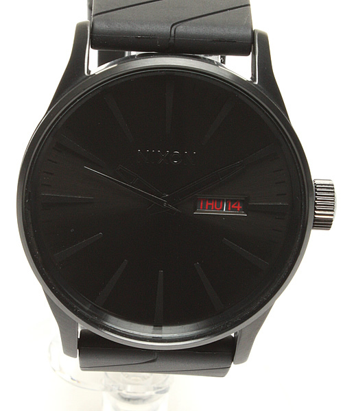 NIXON（ニクソン）の「THE SENTRY（アナログ腕時計・メンズ・ブラック/グリーン系その他/ブラック系その他/スミクロ/ガンメタ・FREE）」の8枚目の写真