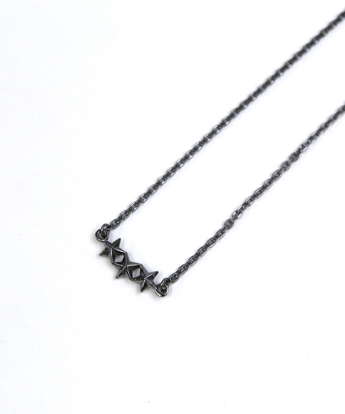YArKA（ヤーカ）の「【YArKA/ヤーカ】silver925 star jewelry collecttion　3star simple necklace [chast4]/スタージュエリーコレクション 3スターシンプルネックレス（ネックレス・メンズ・シルバー/ブラック/ゴールド・FREE）」の20枚目の写真