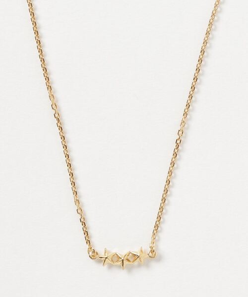 YArKA（ヤーカ）の「【YArKA/ヤーカ】silver925 star jewelry collecttion　3star simple necklace [chast4]/スタージュエリーコレクション 3スターシンプルネックレス（ネックレス・メンズ・シルバー/ブラック/ゴールド・FREE）」の7枚目の写真