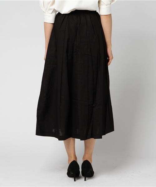 Re:EDIT（リエディ）の「コットンリネンフレアスカート（スカート・レディース・グレー/ブルー/ベージュ/オレンジ/ネイビー/レッド/グリーン/ブラック/ワイン/カーキ・LARGE/MEDIUM）」の13枚目の写真