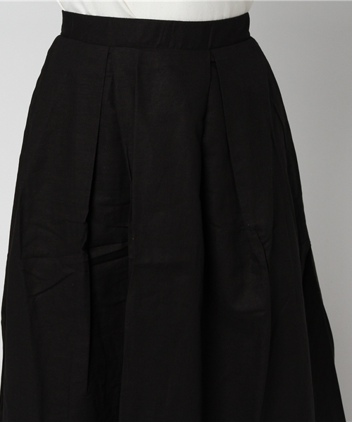 Re:EDIT（リエディ）の「コットンリネンフレアスカート（スカート・レディース・グレー/ブルー/ベージュ/オレンジ/ネイビー/レッド/グリーン/ブラック/ワイン/カーキ・LARGE/MEDIUM）」の14枚目の写真