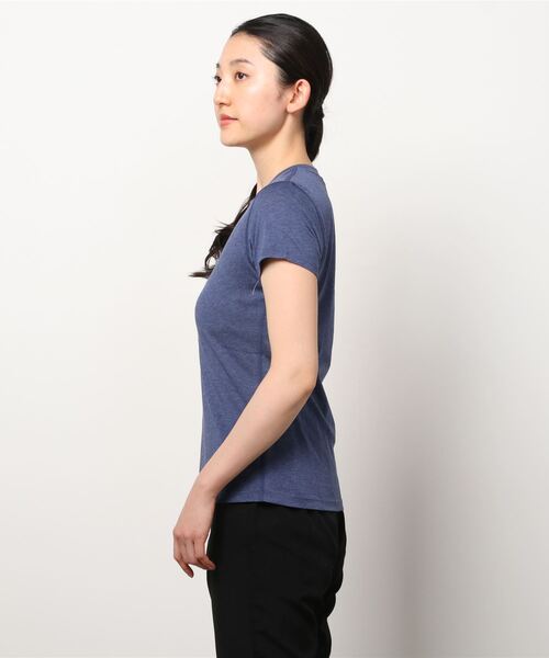 NEW BALANCE(ニューバランス)の「ヘザーテック Tシャツ(Tシャツ/カットソー・レディース・ブラック/ブルー系その他/イエロー/バーガンディー・SMALL/LARGE/MEDIUM/X-LARGE)」の5枚目の写真
