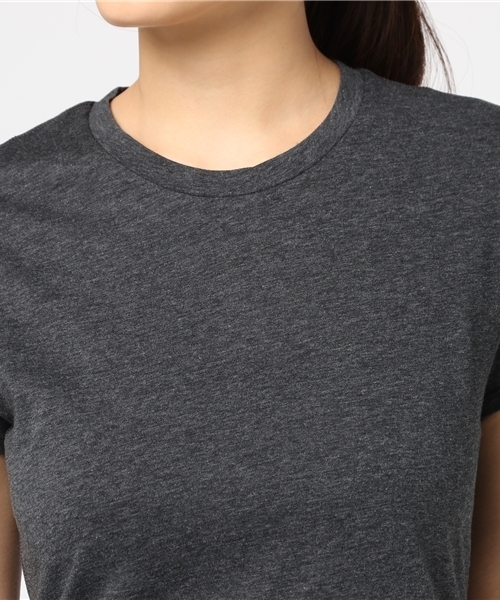 NEW BALANCE(ニューバランス)の「ヘザーテック Tシャツ(Tシャツ/カットソー・レディース・ブラック/ブルー系その他/イエロー/バーガンディー・SMALL/LARGE/MEDIUM/X-LARGE)」の8枚目の写真