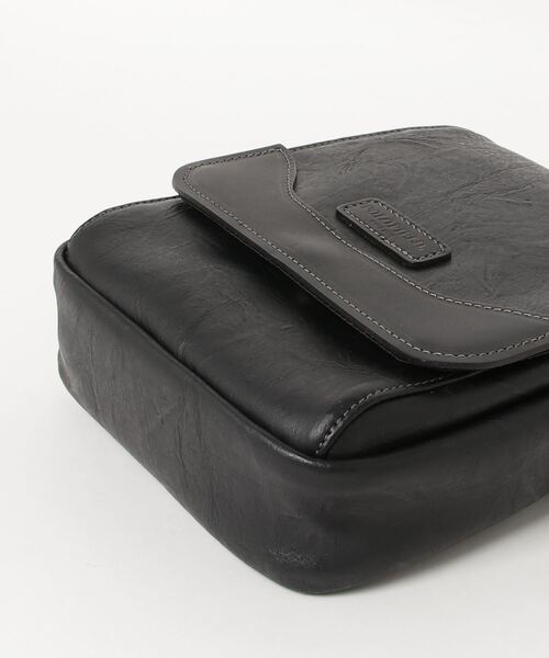 POLOFIELD(ポロフィールド)の「ポロフィールド【POLOFIELD】ミニショルダーバッグ(ショルダーバッグ・メンズ・チョコ/ブラック・フリー)」の8枚目の写真