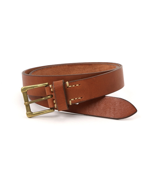 BEAMS(ビームス)の「SLOW / ナロー プレイン ベルト(ベルト・メンズ・ブラック/ダークブラウン/ブラウン系その他2・LARGE/MEDIUM/SMALL)」の1枚目の写真