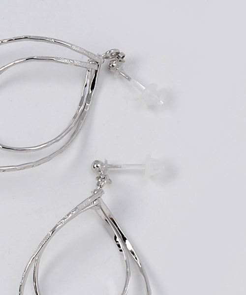 lily of the valley(リリーオブザバレイ)の「樹脂ピアス/樹脂ノンホールピアス仕様ティアドロップピアス(ピアス(両耳用)・レディース・A/B/C/D/E/F・FREE)」の7枚目の写真