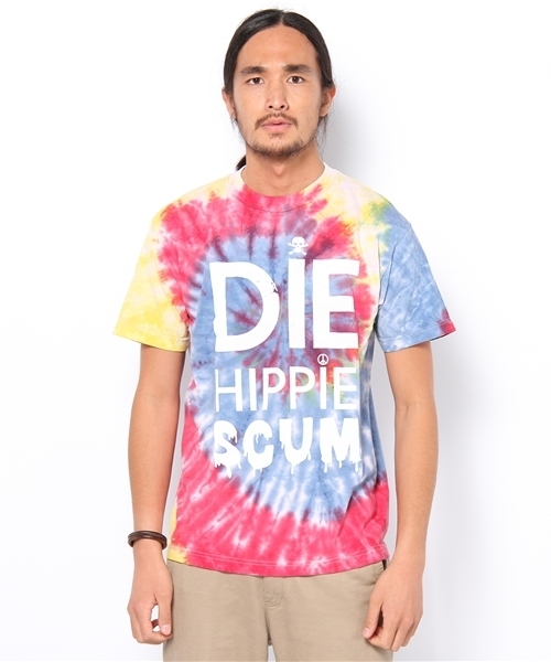 BEAMS(ビームス)の「HUF / DIE HIPPIE(Tシャツ/カットソー・メンズ・その他1・SMALL/MEDIUM)」の1枚目の写真