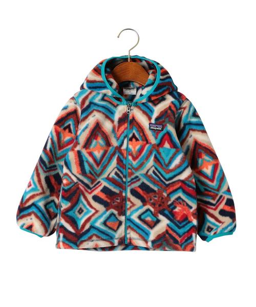 patagonia(パタゴニア)の「【patagonia(パタゴニア)】Synch Cardigan(ブルゾン・キッズ・ターコイズブルー/ネイビー・4T/3T/5T)」の1枚目の写真