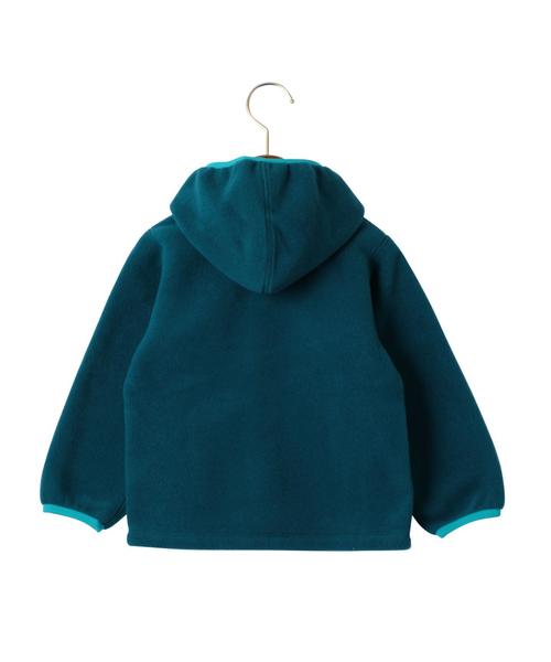 patagonia(パタゴニア)の「【patagonia(パタゴニア)】Synch Cardigan(ブルゾン・キッズ・ターコイズブルー/ネイビー・4T/3T/5T)」の3枚目の写真