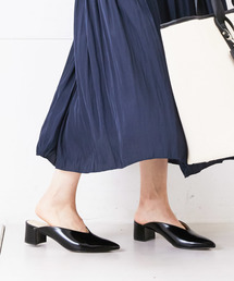 RIVE DROITE | デザインヒールサンダル(スリッポン)