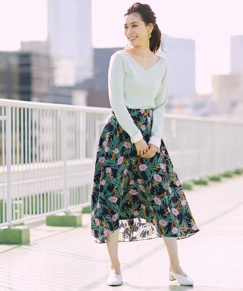 RIVE DROITE（リヴドロワ）の「デザインヒールサンダル（スリッポン・レディース・ホワイト/ブラック・36/37/38）」の9枚目の写真