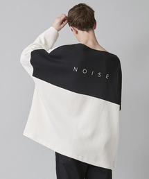NOISE MAKER | NOISE刺繍切替ボートネック(第2弾)(スウェット)