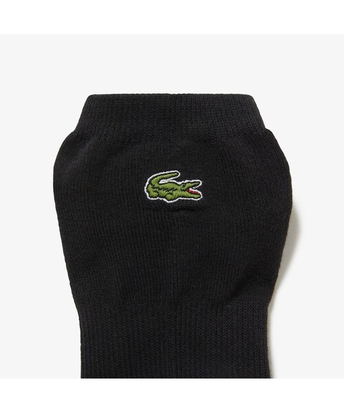 LACOSTE（ラコステ）の「ロゴパイルスニカー丈ソックス（ソックス/靴下・レディース・ホワイト/ネイビー/ライトブルー/グレー/ブラック・24cm/24.0cm）」の11枚目の写真