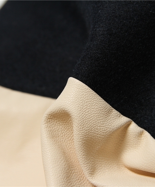 Chico（チコ）の「中綿ビックスタジャン（スタジャン・レディース・キャメル/ピンクベージュ/ネイビー・FREE）」の15枚目の写真