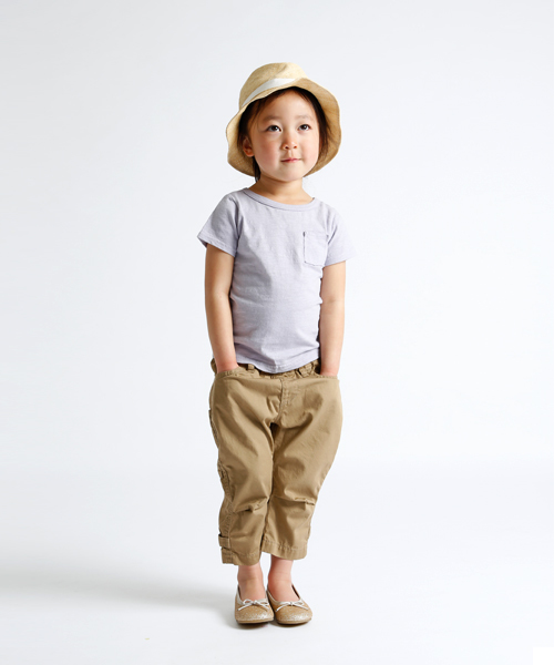 こども ビームス(コドモビームス)の「◎◎こども ビームス / コットンツイル 7分丈パンツ (90~140cm)(チノパンツ・キッズ・ベージュ/オリーブ/ブラック・90t/100/110/120/130/140)」の16枚目の写真