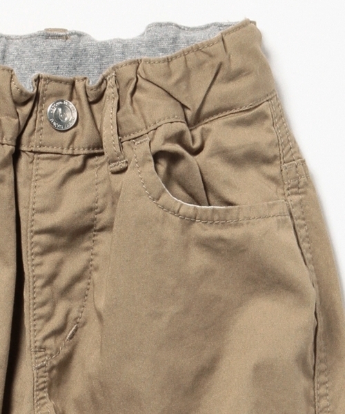 こども ビームス(コドモビームス)の「◎◎こども ビームス / コットンツイル 7分丈パンツ (90~140cm)(チノパンツ・キッズ・ベージュ/オリーブ/ブラック・90t/100/110/120/130/140)」の6枚目の写真