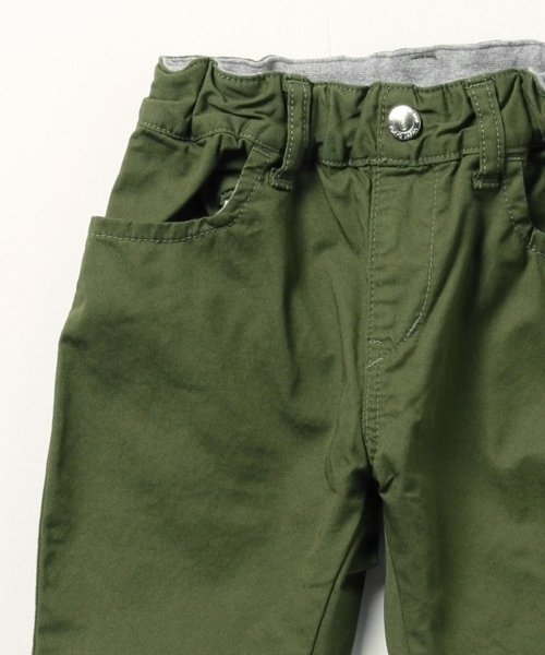 こども ビームス(コドモビームス)の「◎◎こども ビームス / コットンツイル 7分丈パンツ (90~140cm)(チノパンツ・キッズ・ベージュ/オリーブ/ブラック・90t/100/110/120/130/140)」の22枚目の写真