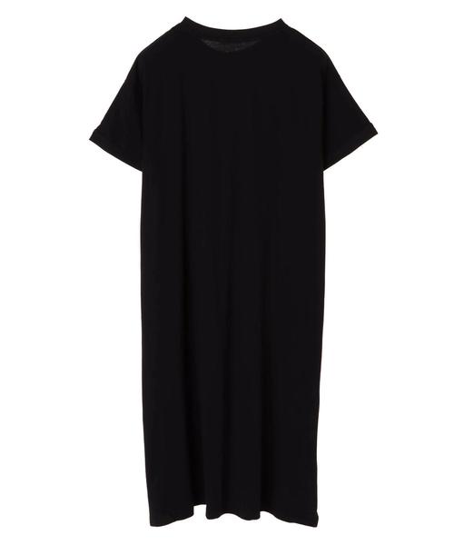 earth music&ecology(アースミュージックアンドエコロジー)の「・カットソーワンピース ●(ワンピース・レディース・カーキ/ブラック/オフホワイト/ダークベージュ・FREE)」の13枚目の写真