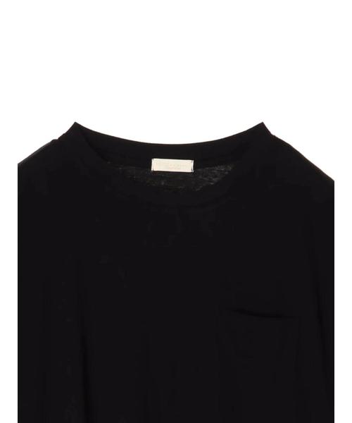 earth music&ecology(アースミュージックアンドエコロジー)の「・カットソーワンピース ●(ワンピース・レディース・カーキ/ブラック/オフホワイト/ダークベージュ・FREE)」の12枚目の写真