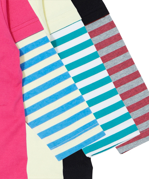 X-girl Stages(エックスガールステージス)の「L/S TEE “TO THE MOON” (4T~7T)(Tシャツ/カットソー・キッズ・ブラック/イエロー/ピンク・4T/5T/6T/7T)」の8枚目の写真