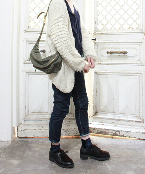 JELLY BEANS（ジェリービーンズ）の「厚底ファーマニッシュシューズ(204-2321)JELLY BEANS(ジェリービーンズ)（ドレスシューズ・レディース・ブラック/ダークブラウン/チェック・23/24/22.5/24.5/23.5）」の11枚目の写真