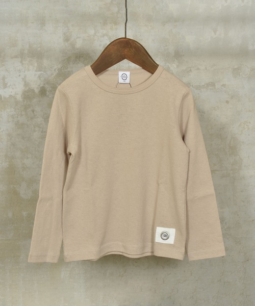 ZERO standerd（ゼロスタンダード）の「ZERO standard/ゼロスタンダード ロングTシャツ（Tシャツ/カットソー・キッズ・グレー/カーキ/チャコールグレー/ベージュ/ピンク/ブラック/テラコッタ/グレー系その他3/ラベンダー・110cm/130cm/100cm/95㎝/150cm/80ｃｍ/160cm/140cm/90cm/120cm/95cm）」の21枚目の写真