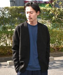 SU: マシュマロスウェード ノーボタン カーディガン ■
