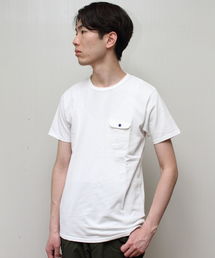 EEL | EEL / イール 別注 陶器ボタンのポケＴ　ポケットTシャツ(Tシャツ/カットソー)