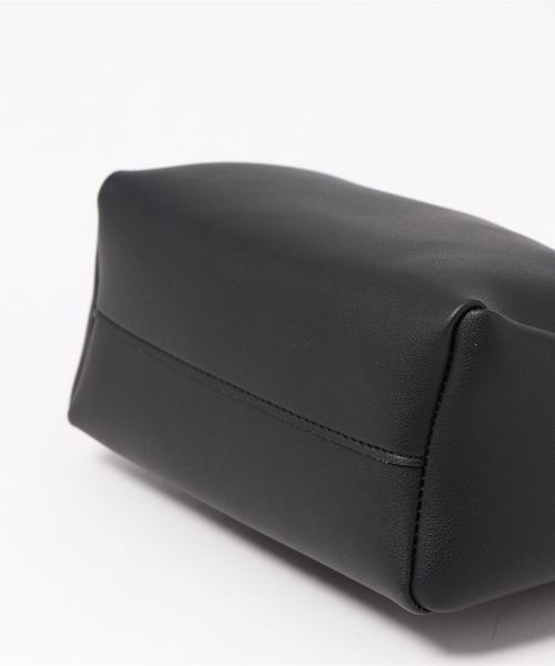 KOBE LETTUCE（コウベレタス）の「ショルダー付き2Wayゴールドハンドルバッグ（ハンドバッグ・レディース・ベージュ系その他/ブルー/ブラック・FREE）」の5枚目の写真