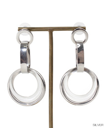 RANDA | メタル×クリアピアス(ピアス（両耳用）)