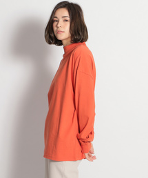 niko and... | USAコットンハイネック長袖プルオーバー(Tシャツ/カットソー)