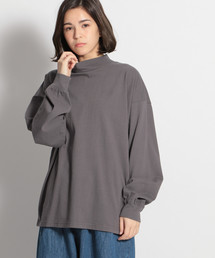 niko and... | USAコットンハイネック長袖プルオーバー(Tシャツ/カットソー)