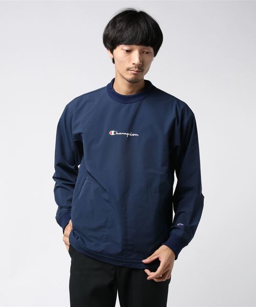 Champion(チャンピオン)の「【Champion/チャンピオン】メンズ TRAINING ピステジャケット(その他アウター・メンズ・ブラック/ネイビー・LARGE/MEDIUM/X-LARGE)」の2枚目の写真