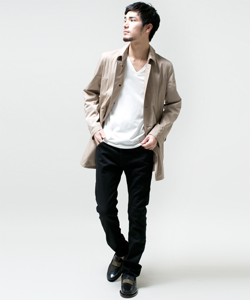 NANO universe（ナノユニバース）の「Lee（リー）/ 別注ストレッチSKINNY（デニムパンツ・メンズ・ホワイト/ブラック/グレー/インディゴブルー/ブルー・SMALL/MEDIUM/LARGE）」の17枚目の写真