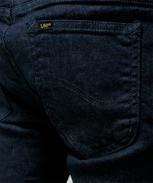 NANO universe（ナノユニバース）の「Lee（リー）/ 別注ストレッチSKINNY（デニムパンツ・メンズ・ホワイト/ブラック/グレー/インディゴブルー/ブルー・SMALL/MEDIUM/LARGE）」の8枚目の写真