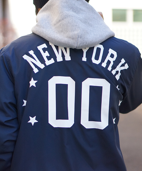 And A（アンドエー）の「COACH JACKET (CHAMPION)/T0105/T0106（ナイロンジャケット・メンズ・ブラック/グリーン/ネイビー・LARGE/MEDIUM/SMALL）」の13枚目の写真