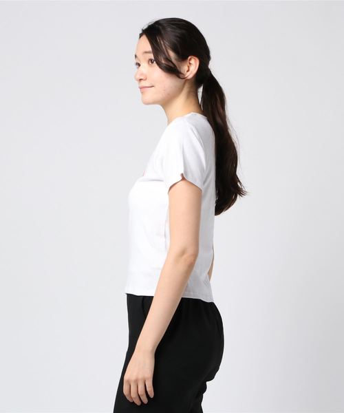 BILLABONG（ビラボン）の「半袖Tシャツ BILLABONG AJ013-233（Tシャツ/カットソー・レディース・ホワイト/ブラック/ピンク・M/L）」の4枚目の写真