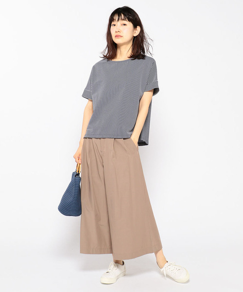 DECOY SINCE 1981(デコイシンスイチキュウハチイチ)の「ストライププルオーバー(Tシャツ/カットソー・レディース・アイボリー/ネイビー/グレー・L size/LL/M size)」の20枚目の写真