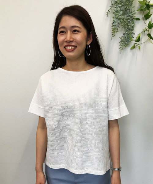 DECOY SINCE 1981(デコイシンスイチキュウハチイチ)の「ストライププルオーバー(Tシャツ/カットソー・レディース・アイボリー/ネイビー/グレー・L size/LL/M size)」の21枚目の写真