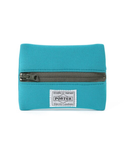 PORTER(ポーター)の「B印 ヨシダ × PORTER / COIN&TISSUE CASE(ポーチ)」|サックスブルー