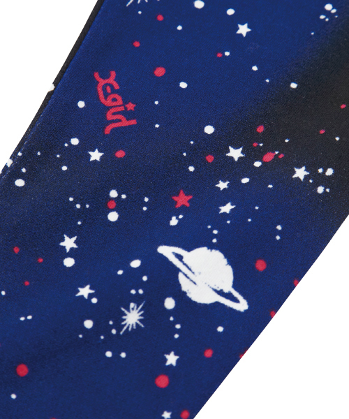X-girl Stages(エックスガールステージス)の「"COSMIC SPACE" LEGGINGS (4T~7T)(レギンス/スパッツ・キッズ・ブラック/グリーン/ネイビー・7T/4T/5T/6T)」の4枚目の写真