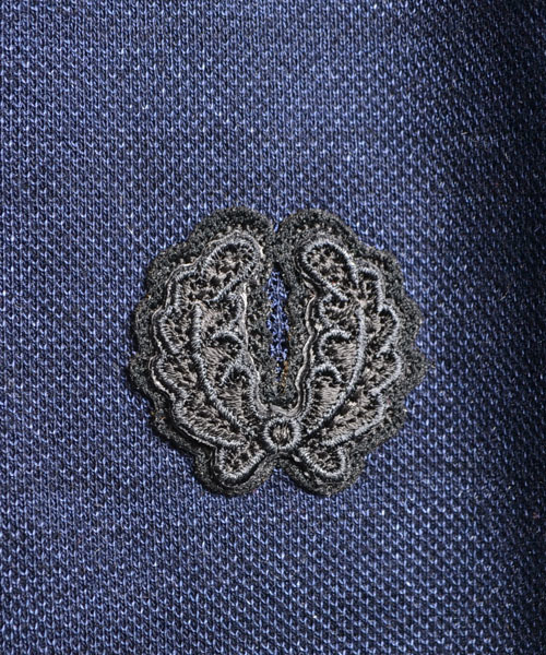 AMERICAN RAG CIE（アメリカンラグシー）の「FRED PERRY × AMERICAN RAG CIE 別注ポロシャツ∴（ポロシャツ・メンズ・ブラック/インディゴブルー/ブルー・LARGE/SMALL/MEDIUM）」の5枚目の写真