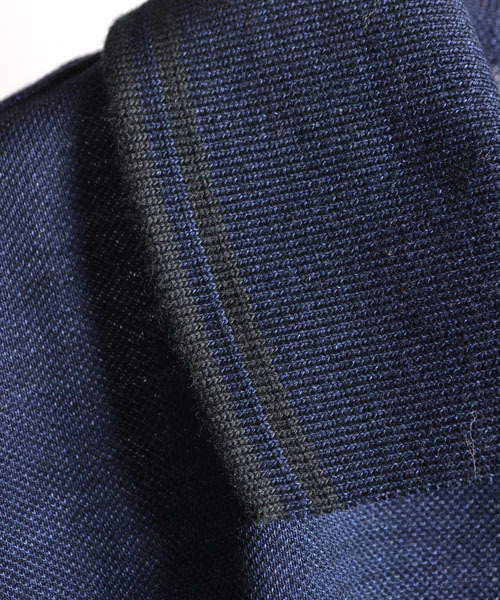 AMERICAN RAG CIE（アメリカンラグシー）の「FRED PERRY × AMERICAN RAG CIE 別注ポロシャツ∴（ポロシャツ・メンズ・ブラック/インディゴブルー/ブルー・LARGE/SMALL/MEDIUM）」の6枚目の写真