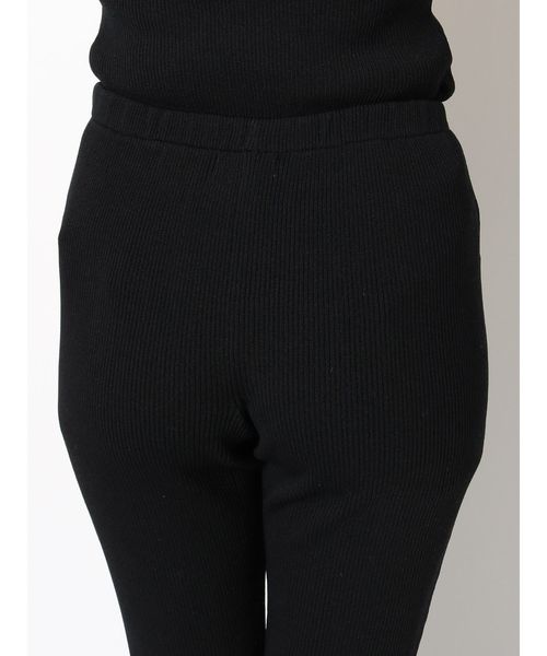 EVRIS（エヴリス）の「ハイツイストニットパンツ（その他パンツ・レディース・ブラック/ベージュ/カーキ・FREE）」の16枚目の写真