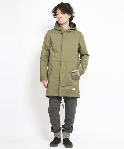 SILAS（サイラス）の「FISH TAIL COAT（その他アウター・メンズ・オリーブ/ネイビー・1/2/3/4）」の2枚目の写真