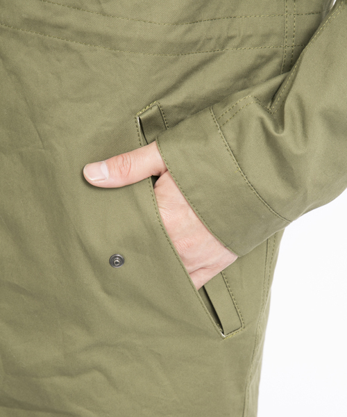 SILAS（サイラス）の「FISH TAIL COAT（その他アウター・メンズ・オリーブ/ネイビー・1/2/3/4）」の6枚目の写真